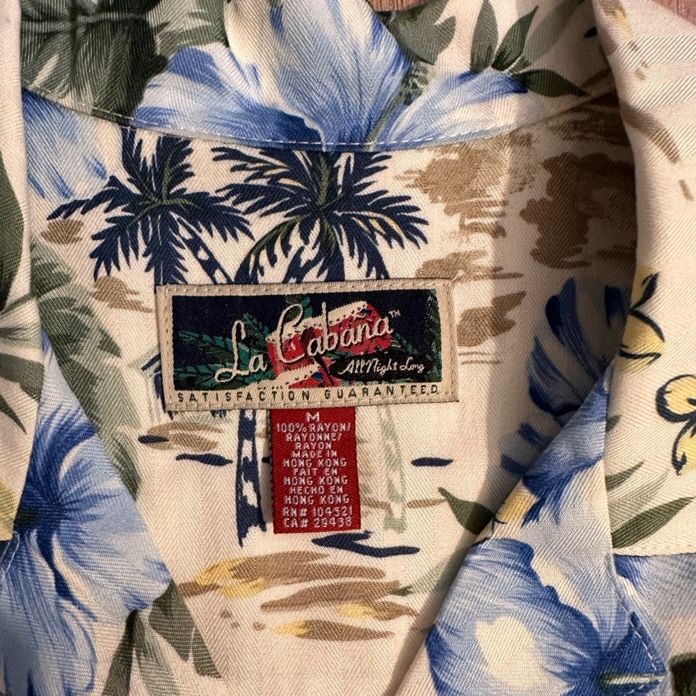 La Cabana Men’s Hawaiian Shirt